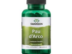 Swanson Pau D'Arco 500 mg 100 Capsule